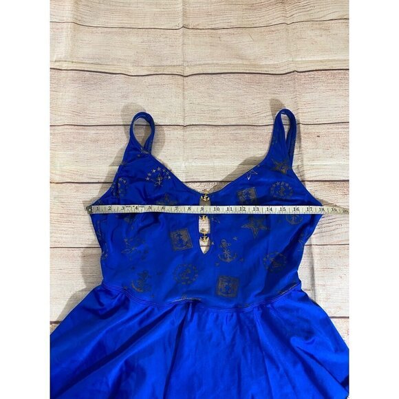 La Blanca Women's One Piece Skirtini Swim Suit - 16 - Picture 5 of 12